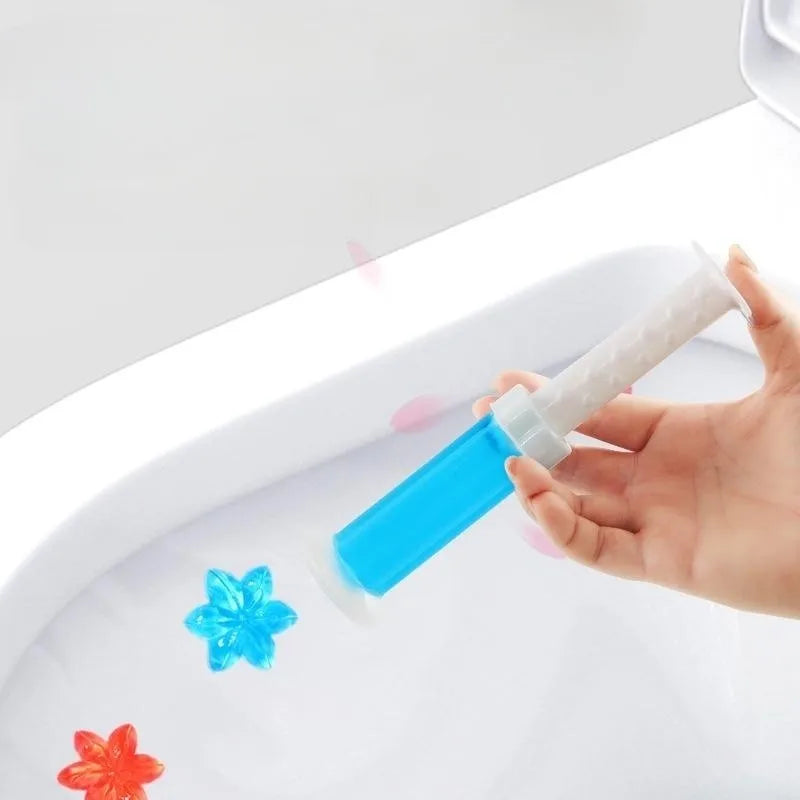 12 Gel Flower Fragrance Toilet Deodorizers