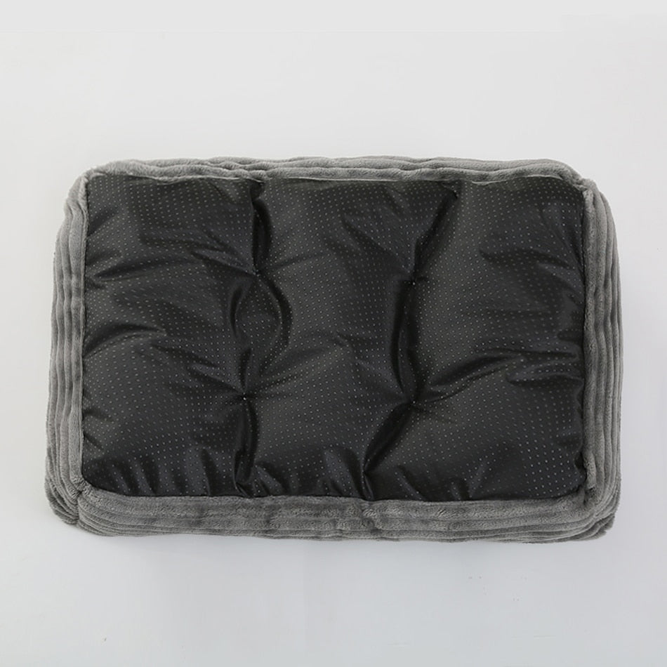 Pet Square Plush Kennel Bed Cushion.