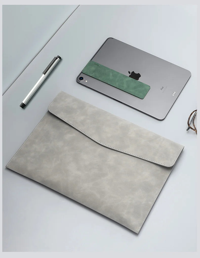 Waterproof A4 Leather File Document Folder