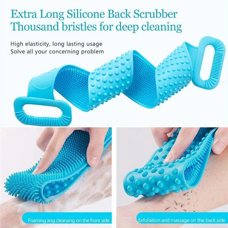 Silicone Body Exfoliating Scrub Belt