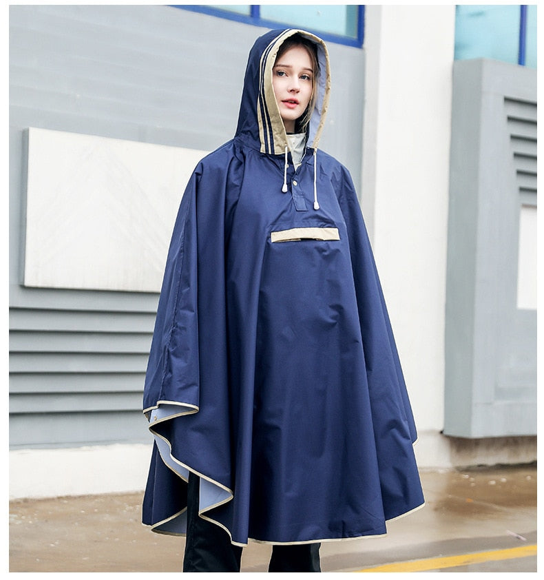 Adult/Children's Poncho Raincoat.