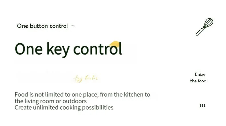 USB Charging Wireless Automatic 3 Speed Hand Food Mixer.