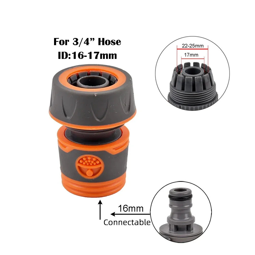 1-Pcs 1/2" 3/4" 1" Garden Hose Quick Connect Adapters