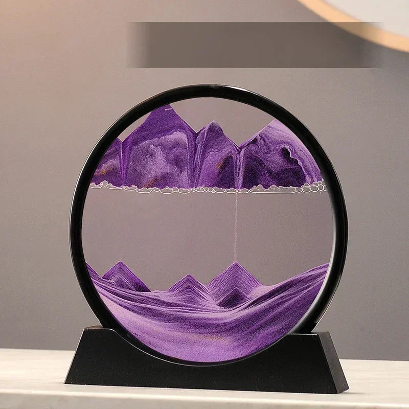3D Dynamic Liquid Flowing Sand Art Frame