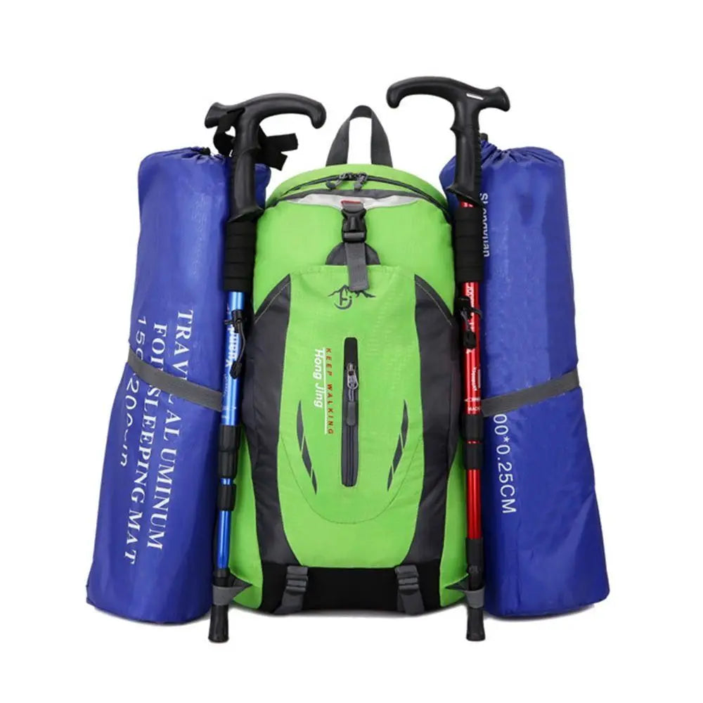 40L Waterproof Nylon Camping Backpack