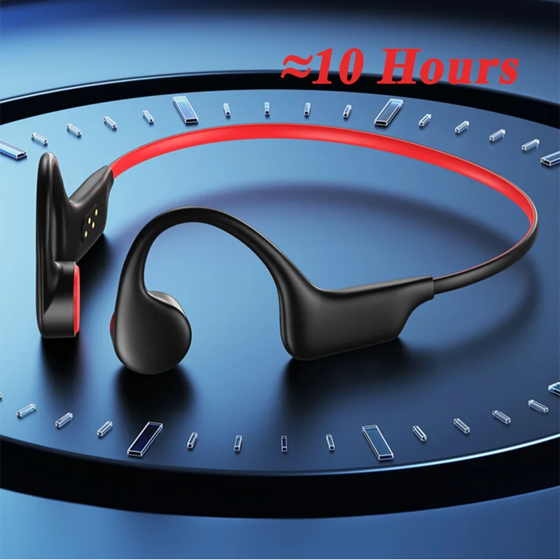 Bone Conduction  Bluetooth MP3-IPX8 Wireless Headset Waterproof For Swimming