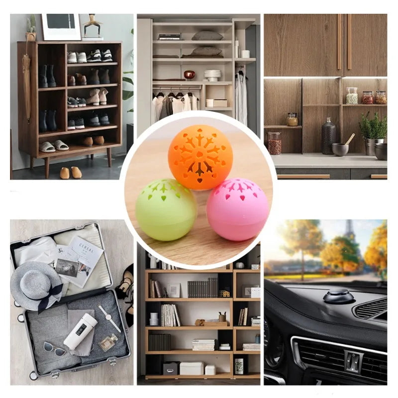 1-12PCS Deodorizer Freshener Balls for Shoes And Socks.