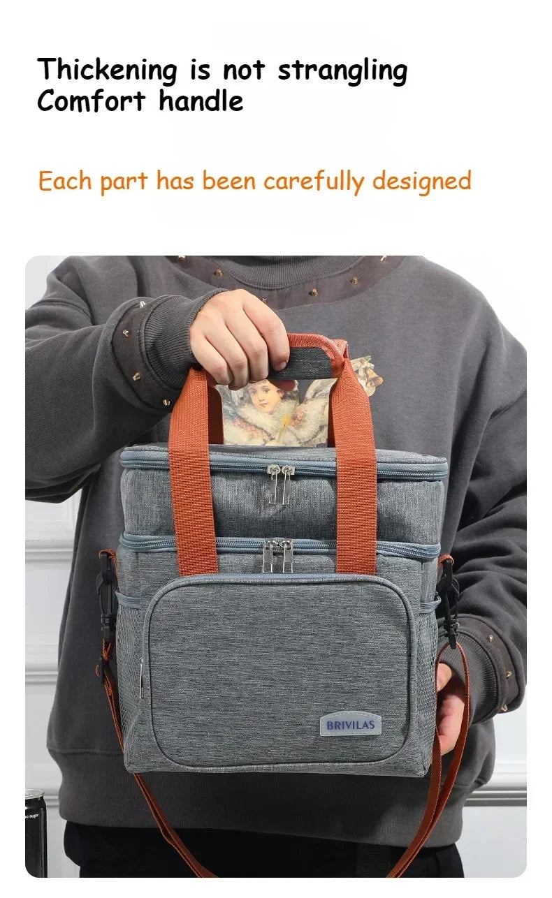Insulated Large Capacity Lunch Box
