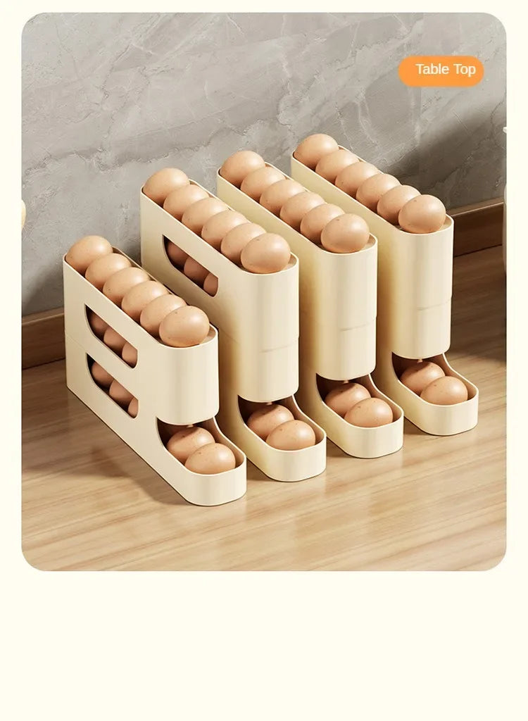 4 Layer Automatic Slide Egg Storage Box
