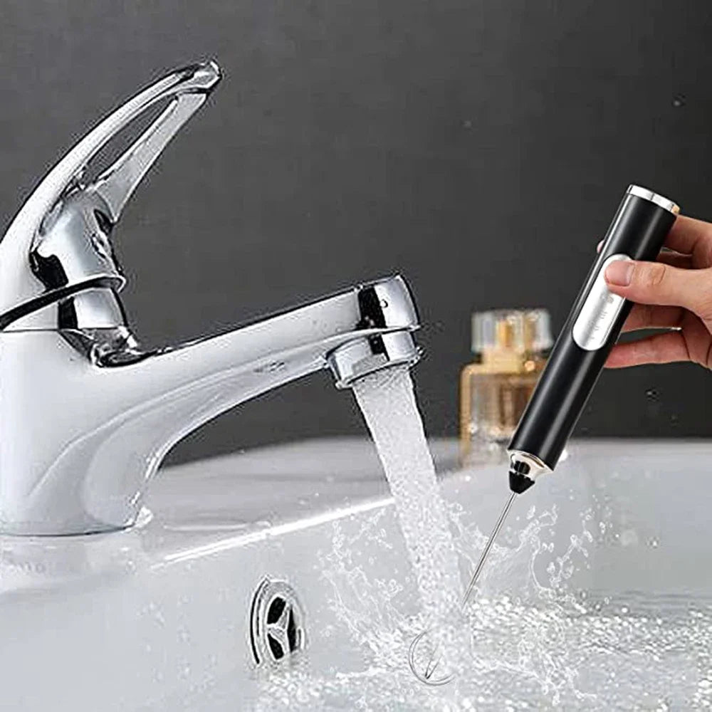 USB Rechargeable Handheld Electric 3-Speed Frother