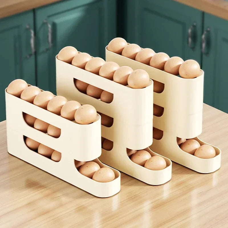 4 Layer Automatic Slide Egg Storage Box