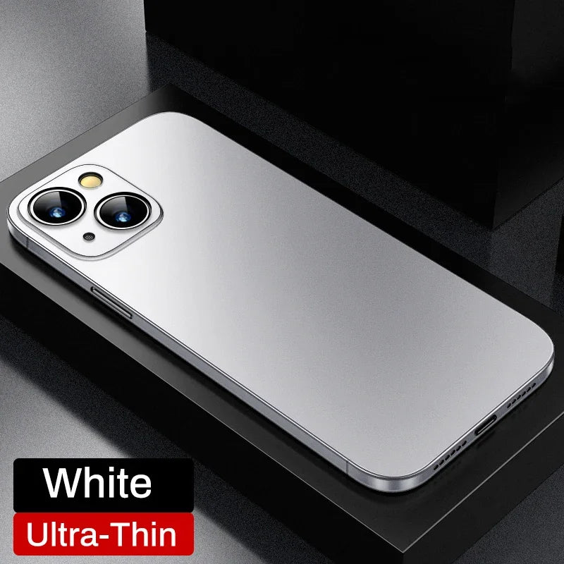 0.3mm Matte PP Hard Ultra Slim Phone Case For iPhone 17 16 15 14 Pro Max 16 Plus