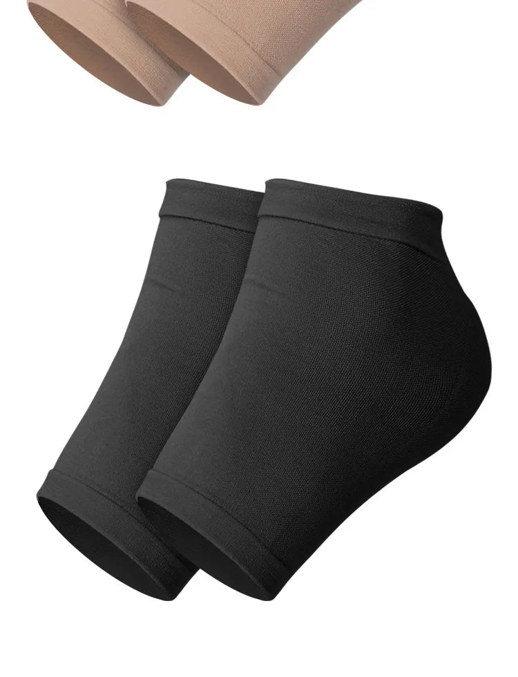 2PCS Moisturizing Gel Heel Socks For Repair Of Cracked Skin