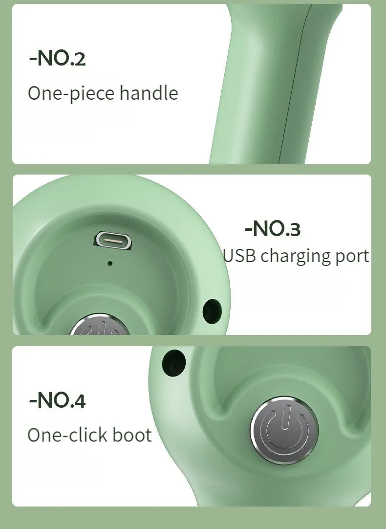 USB Charging Wireless Automatic 3 Speed Hand Food Mixer.