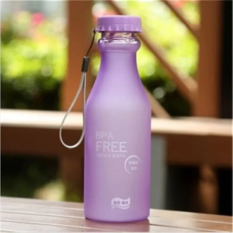 550ML BPA Free Screw Top Water Bottle For Travel, Sports OR Camping.