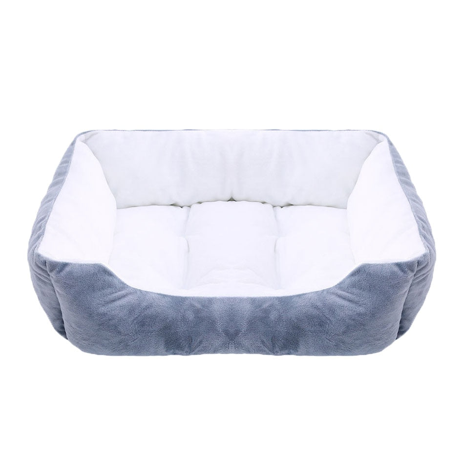 Pet Square Plush Kennel Bed Cushion.