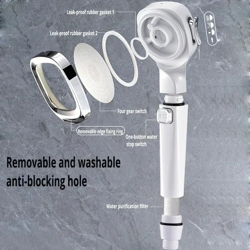 Xiaomi High Pressure 3 Mode Adjustable Shower Head With Filter