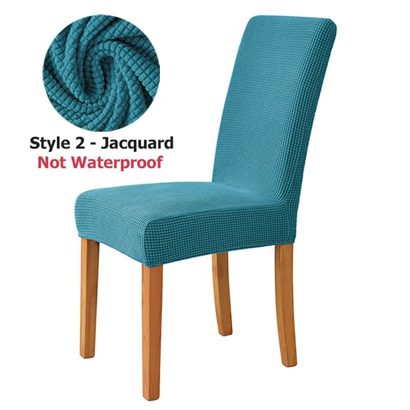 Waterproof And Non Waterproof Elastic Dining Chair Covers.