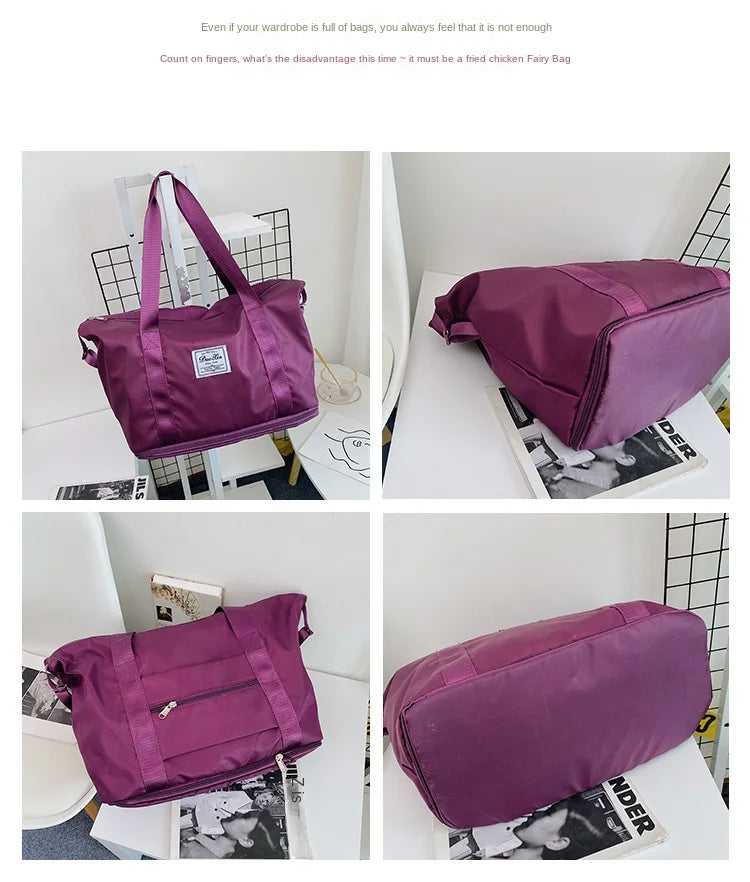 Waterproof Tote Bag For Diapers Sports Or Travel