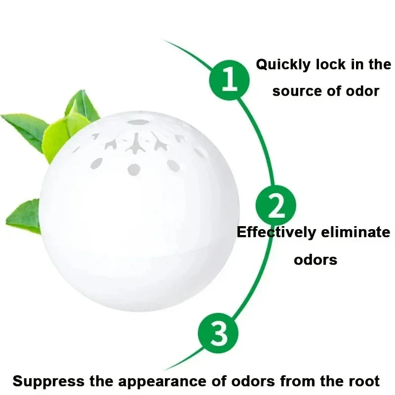 6/12/24Pcs Deodorizer Balls For Neutralizing Odor In Shoes