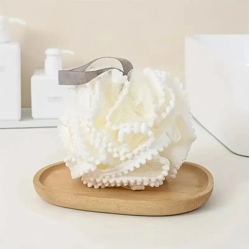 Soft Mesh Skin Cleansing Exfoliating Bath Sponge