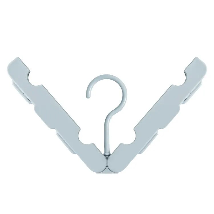 Multifunction Folding Hangers.  Great For Travel Drying Rack.