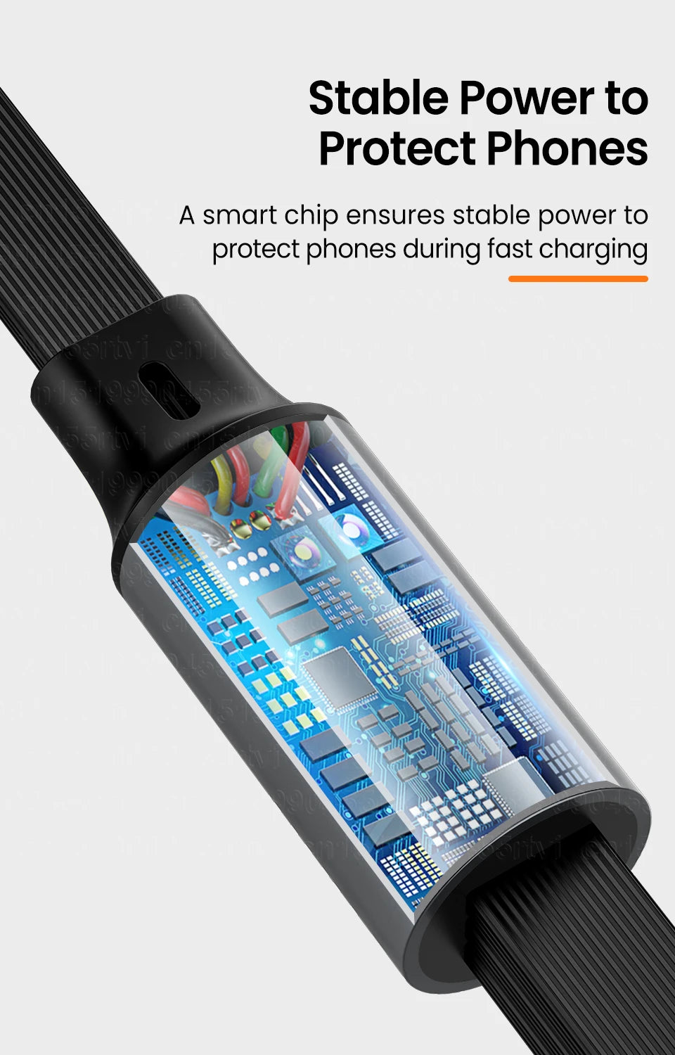 3in1 Retractable Fast Charge USB To 8 pin/Type C 6A 100W USB Cable for iPhone 14 13 12 Pro Max