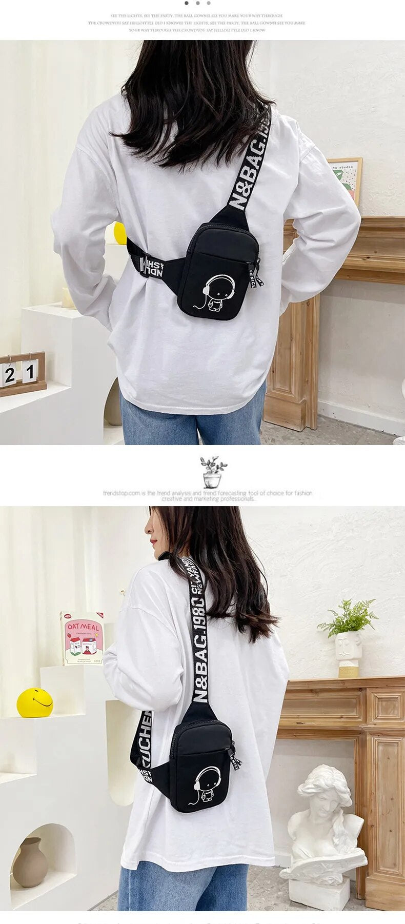 Women's And Men's Small Crossbody/Shoulder Bag.