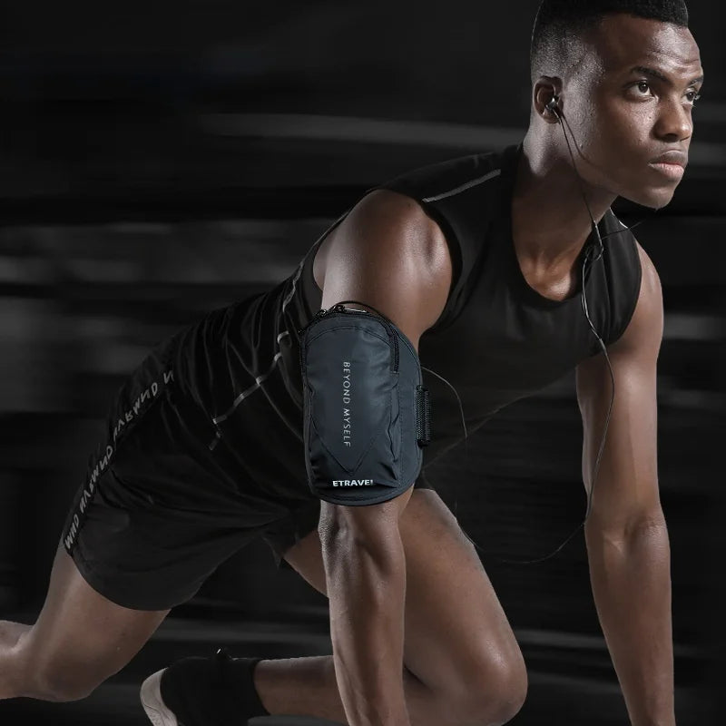 Waterproof, Reflective Mobile Phone Armband Bag