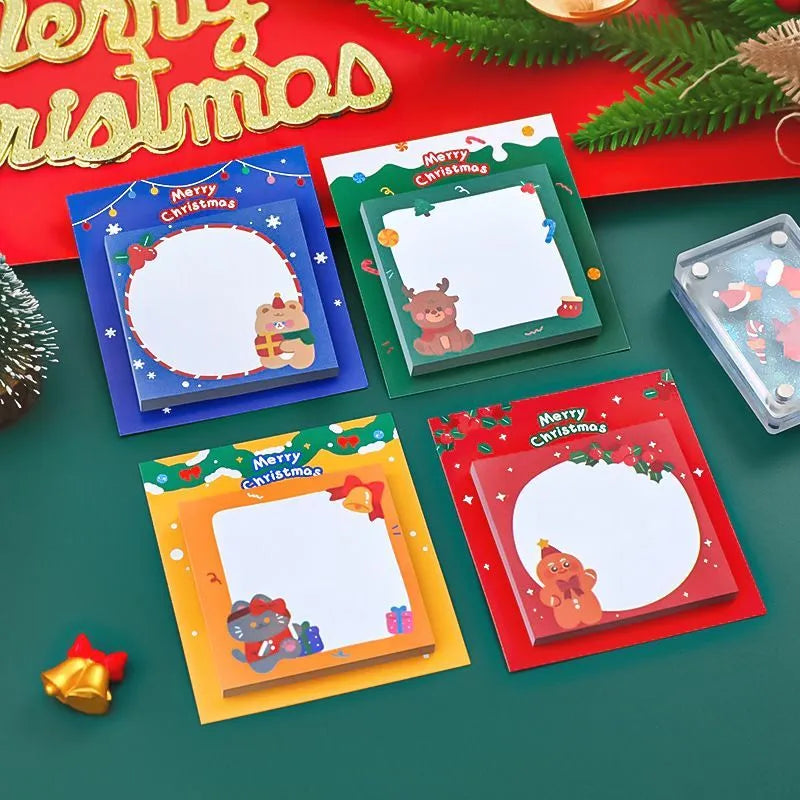 1 Piece Christmas Sticky Notepads.