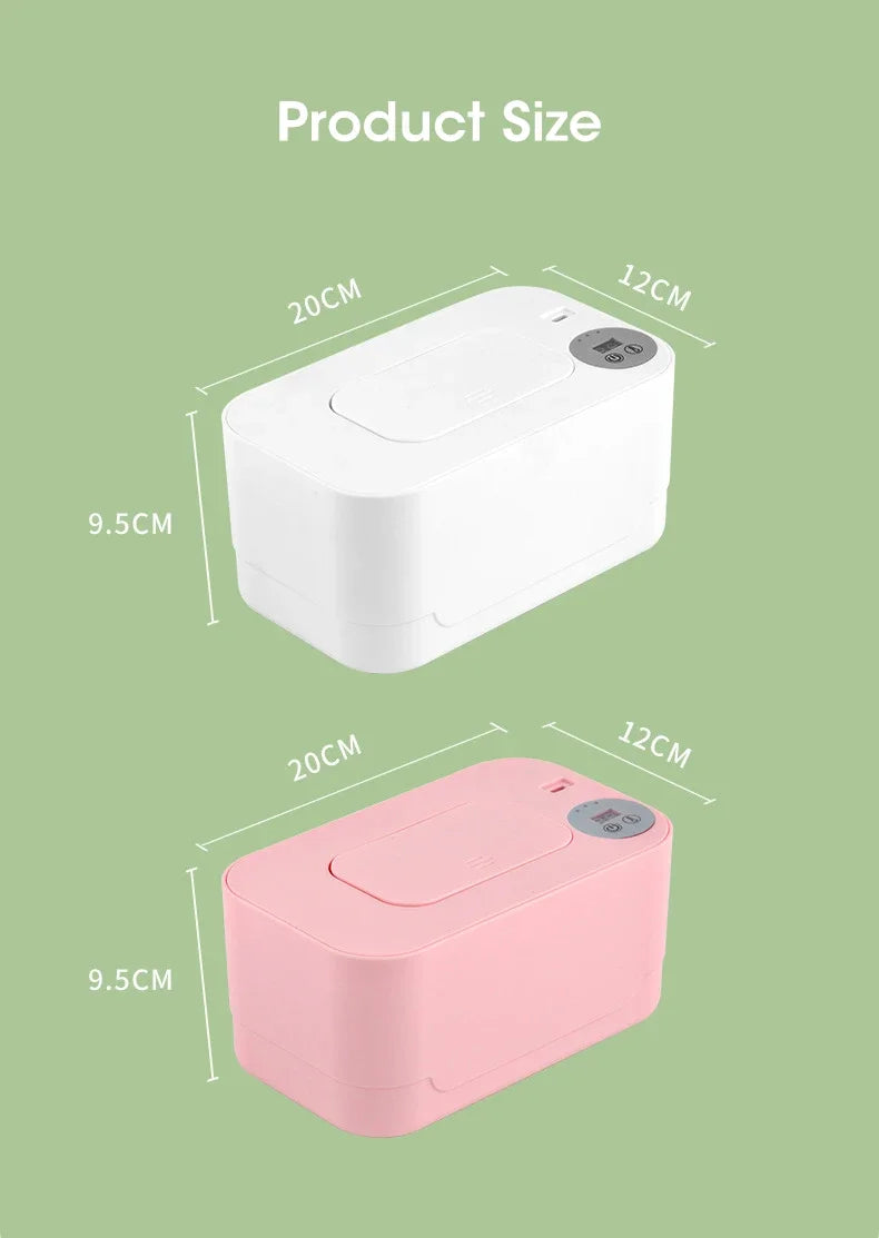 USB/LED Baby Wet Wipe Warmer Dispenser