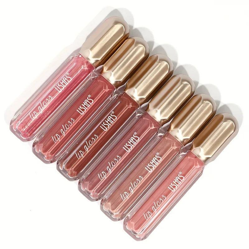 6 Colors Waterproof Long Lasting Moisturizing Lip Gloss
