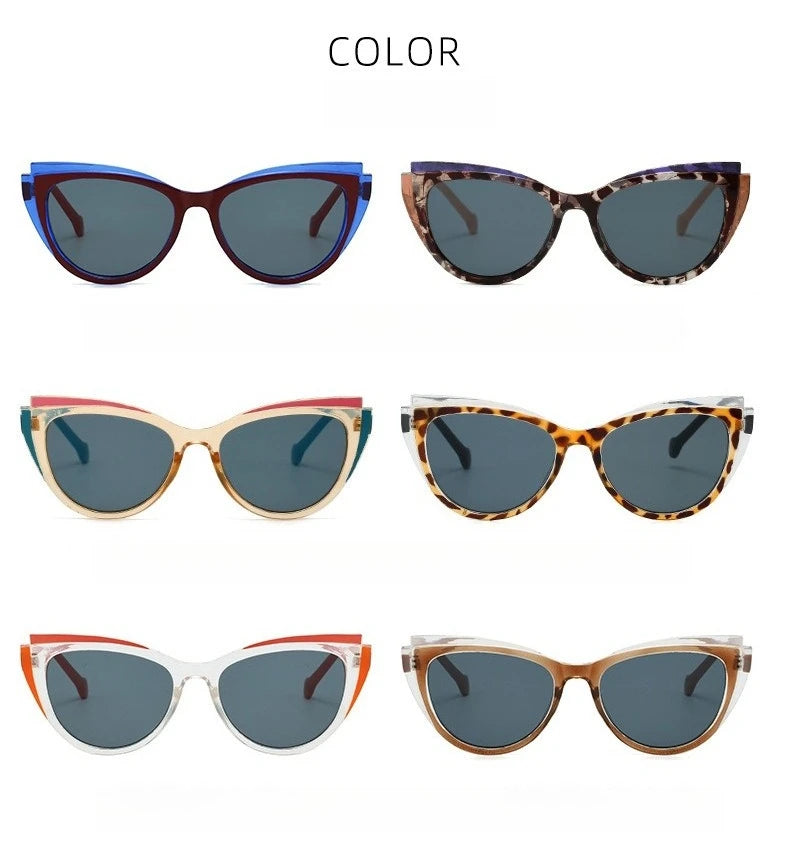 Women's Blue Light Blocking Myopia Glasses With UV Protection