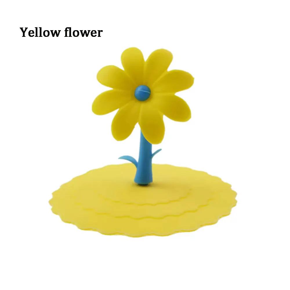 1PC High Temperature 10cm Silicone Cup Lids