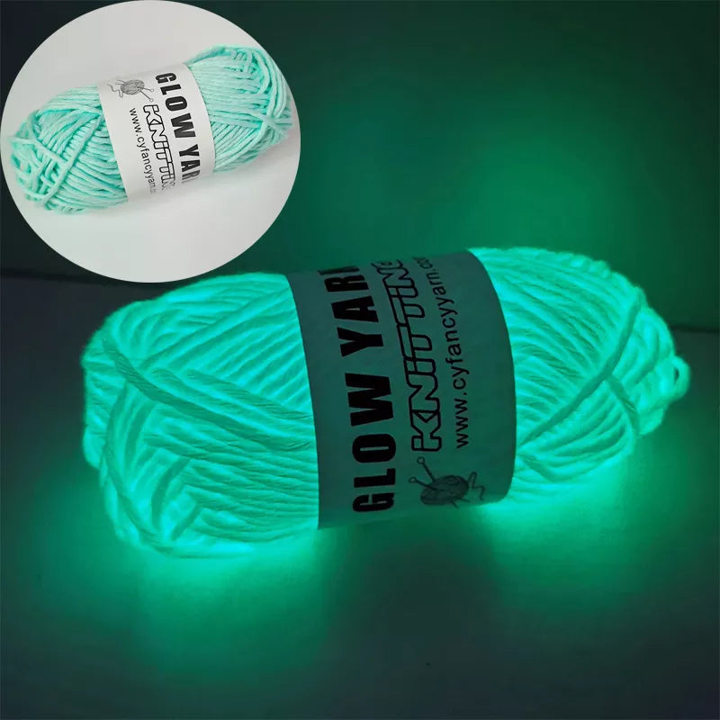53M Long Polyester Luminous Yarn