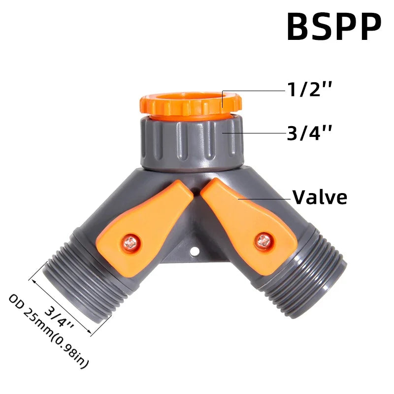 1-Pcs 1/2" 3/4" 1" Garden Hose Quick Connect Adapters