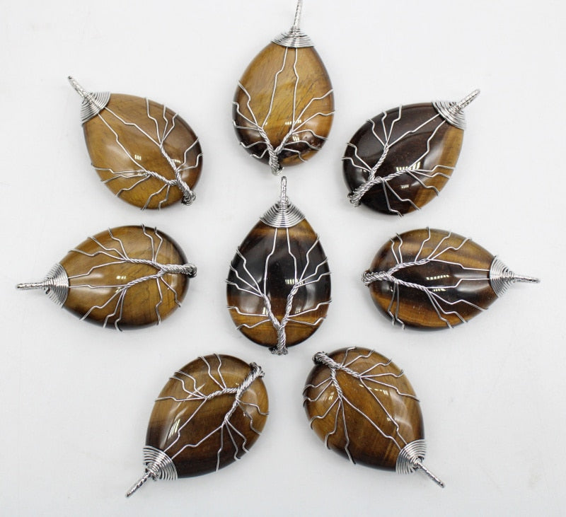 Natural Stone Pendants To Create Your own Necklace.