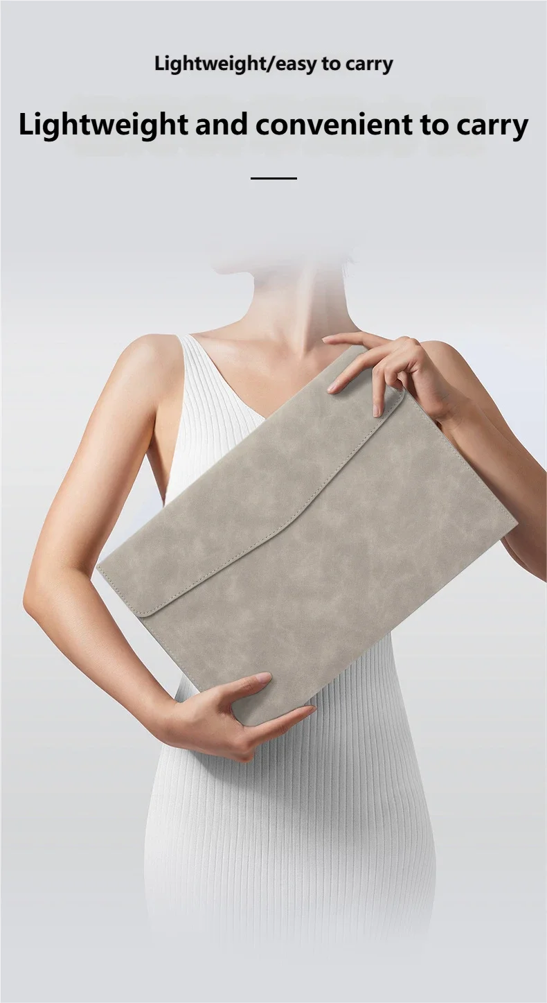 Waterproof A4 Leather File Document Folder