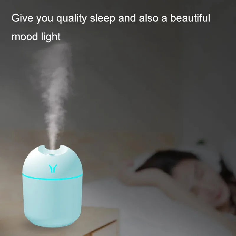 250ML LED/USB Mini  Essential Oil Diffuser Or Air Humidifier