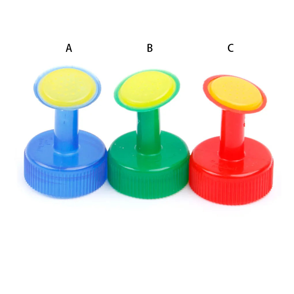 Plant Watering Spray-Head Attachment That Fits Soft Drink Bottles.