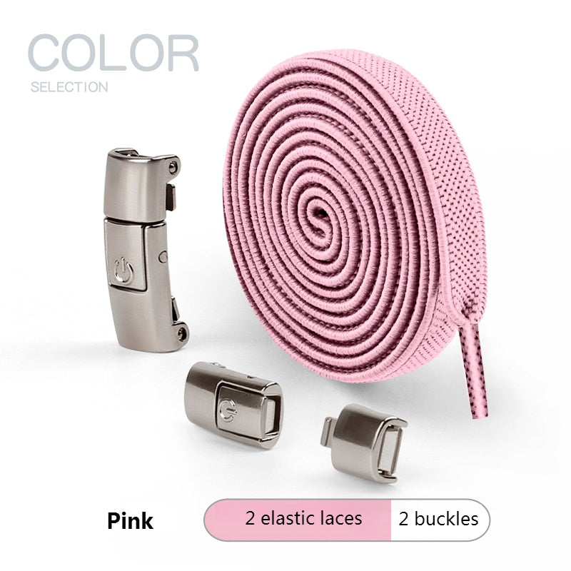 8MM Widened Flat Press Lock Shoelaces.