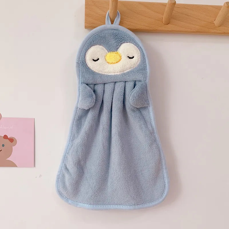 Children's Fleece  Hanging Hand Towels.
