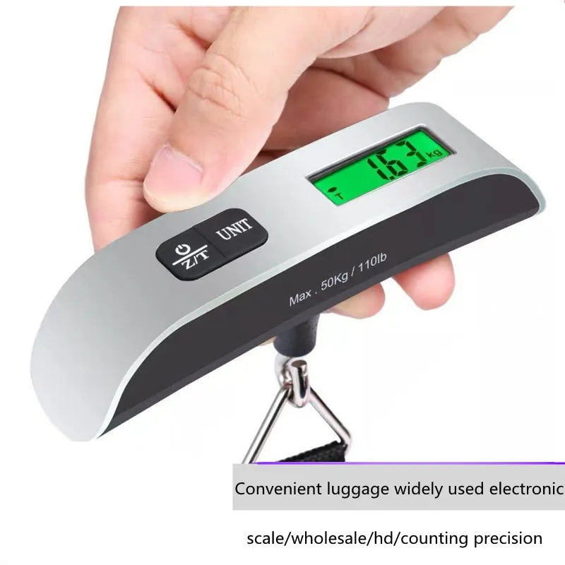 Hanging Digital LCD Display Scale weighs up to 110lb/50kg.