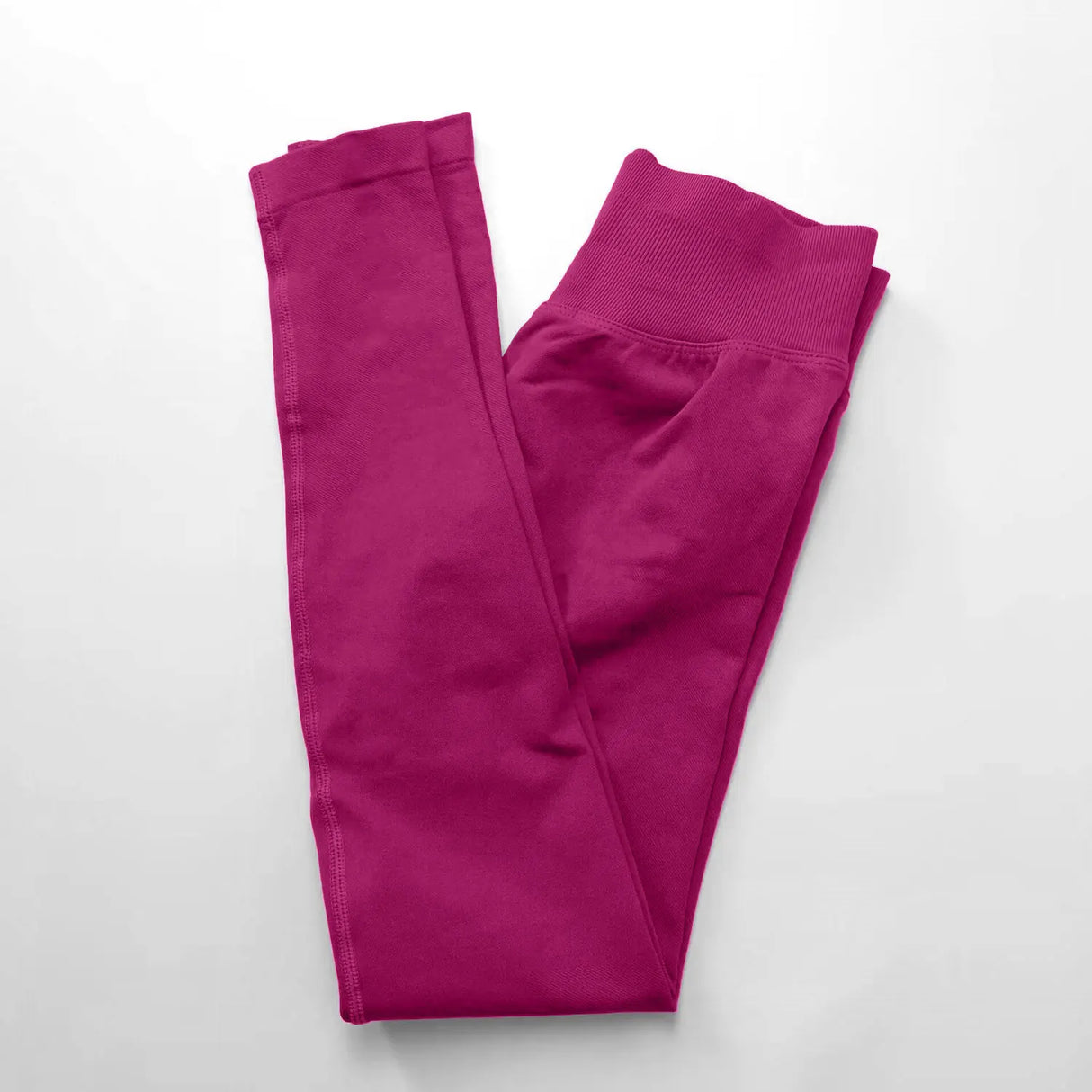 NCLAGEN Low Ribbed Band Seamless Scrunch Bum Impact Leggings