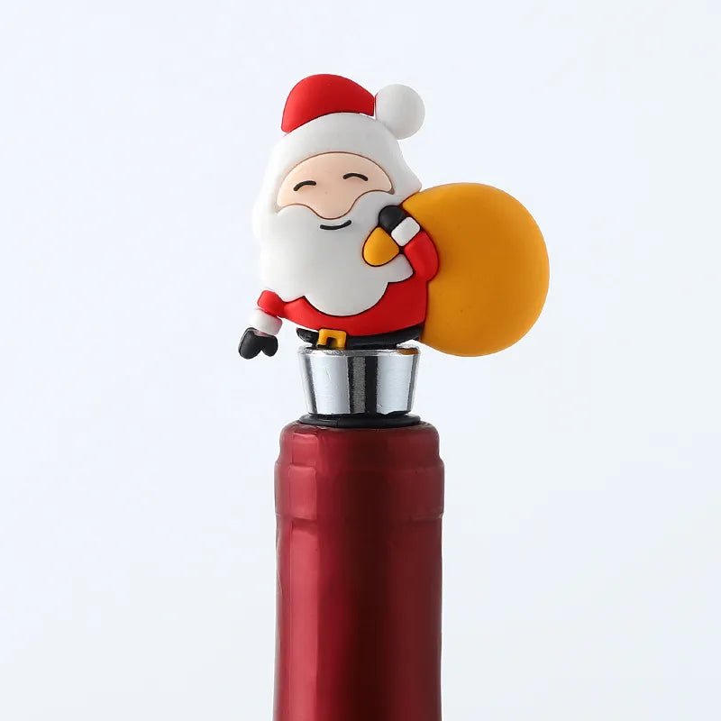 1PC Christmas/Halloween Wine/Champagne Stoppers.