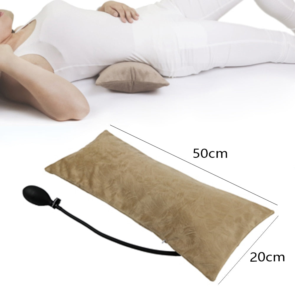 Inflatable Lumbar Support Pillows - Orthopedic Design for Back Pain Relief