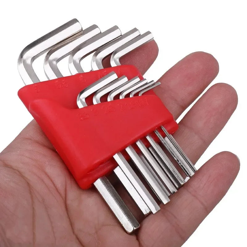 5/8/11 Pcs Metric Short Arm Allen Wrench Set