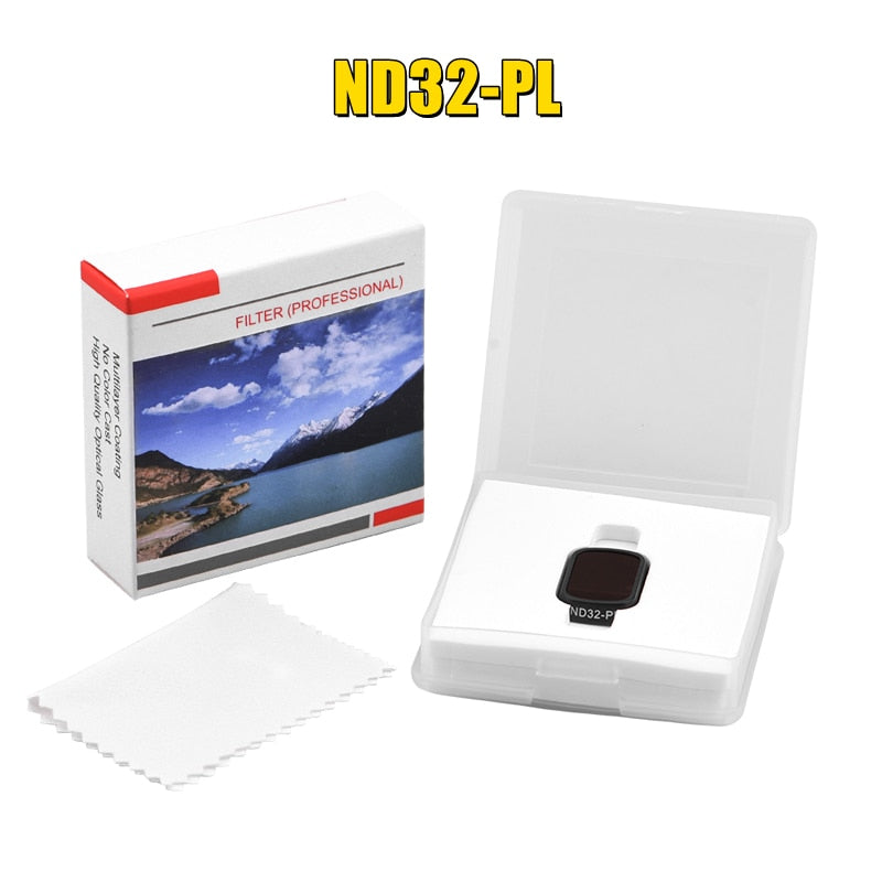 BRDRC UV CPL ND8 Neutral Density Lens Filters For DJI MINI 3 PRO Drone Camera.