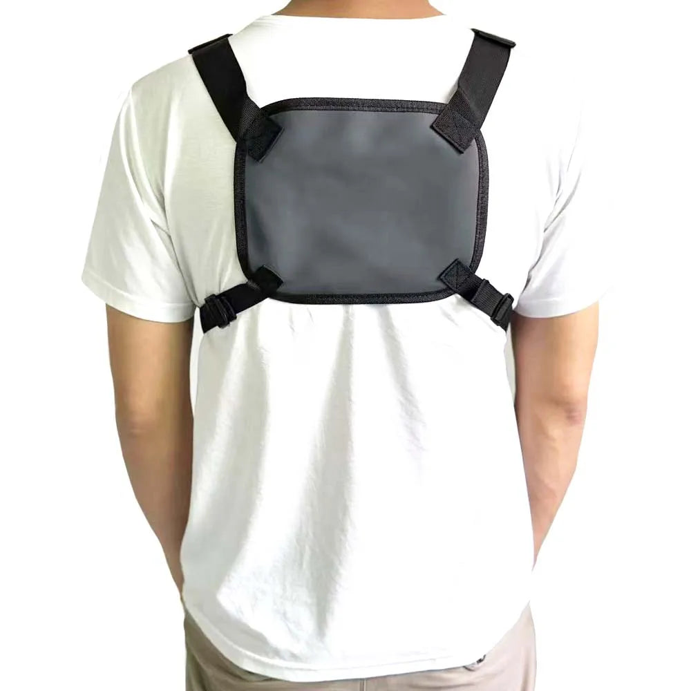 Men's Workwear functional vest chest bag