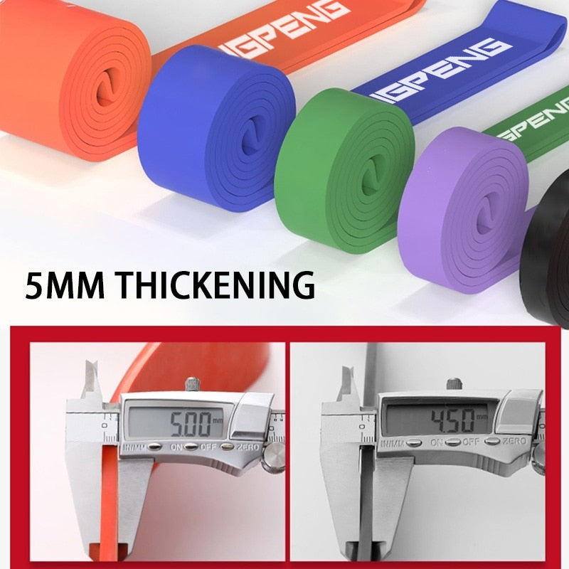 208cm Thick Stretch Resistance Elastic Pull Sports Expander.